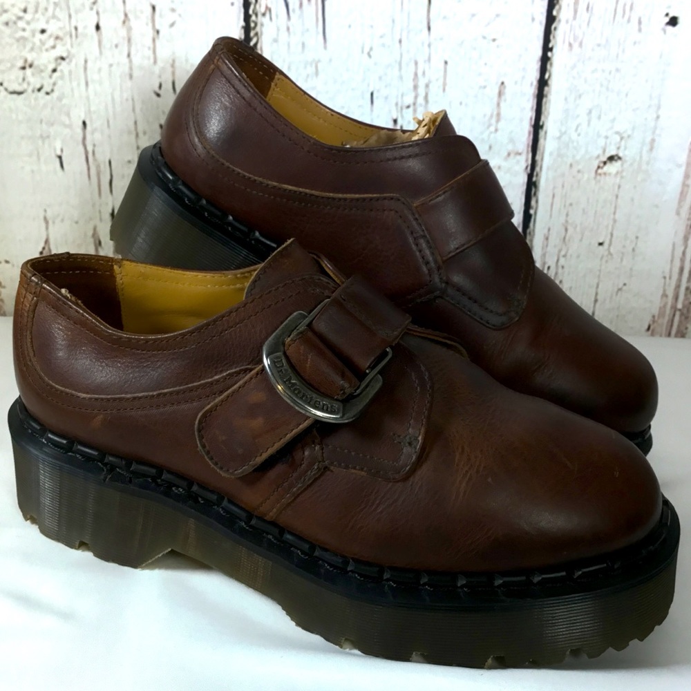 Dr. Martens Brown Leather Oxfords